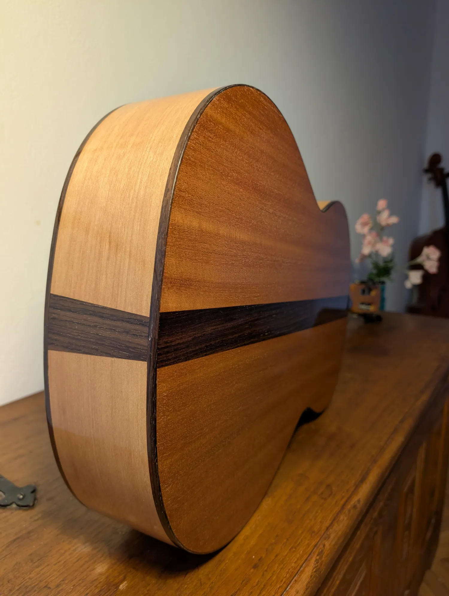 Asterion guitar 650mm scale length full showcase view