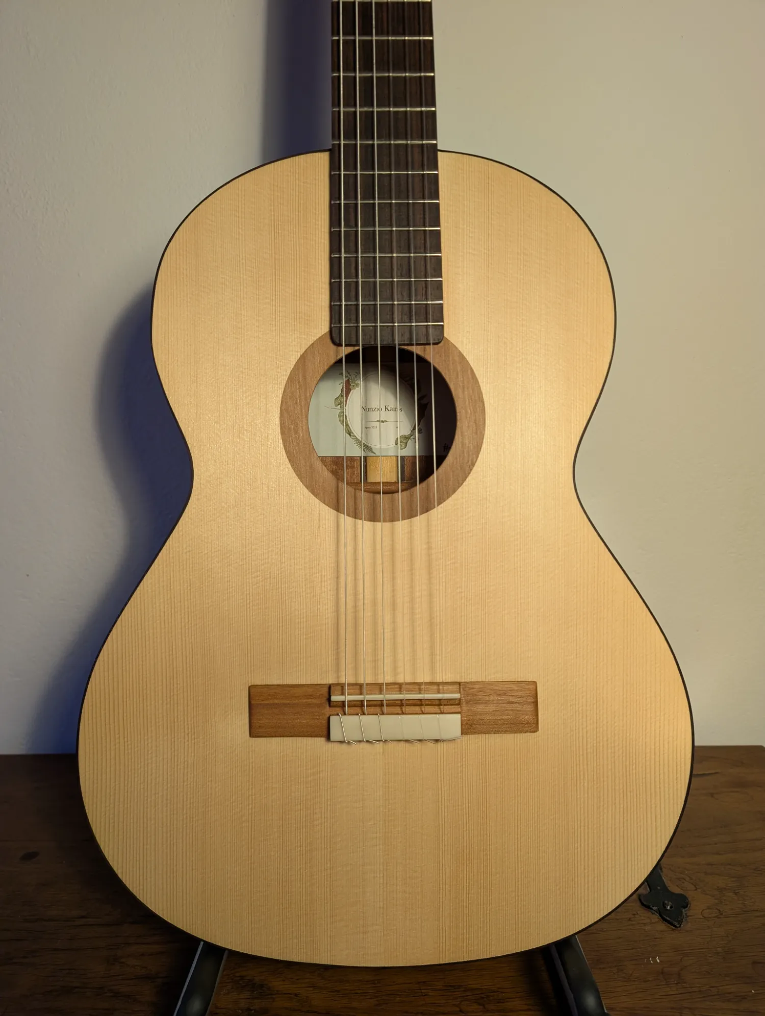 Handcrafted classical flamenco guitar Asterion by Kairòs Lutherie