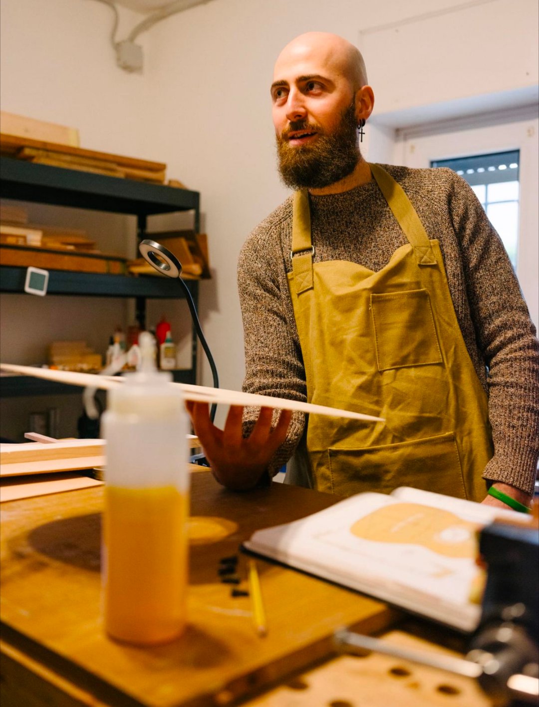 Luca in his Fiavé workshop