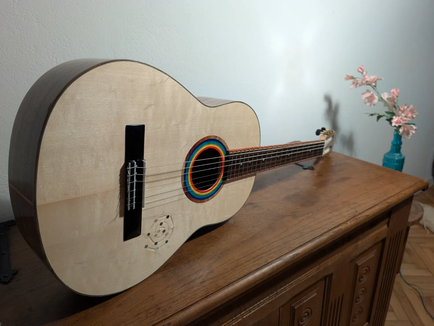 Pandora concert guitar studio photograph