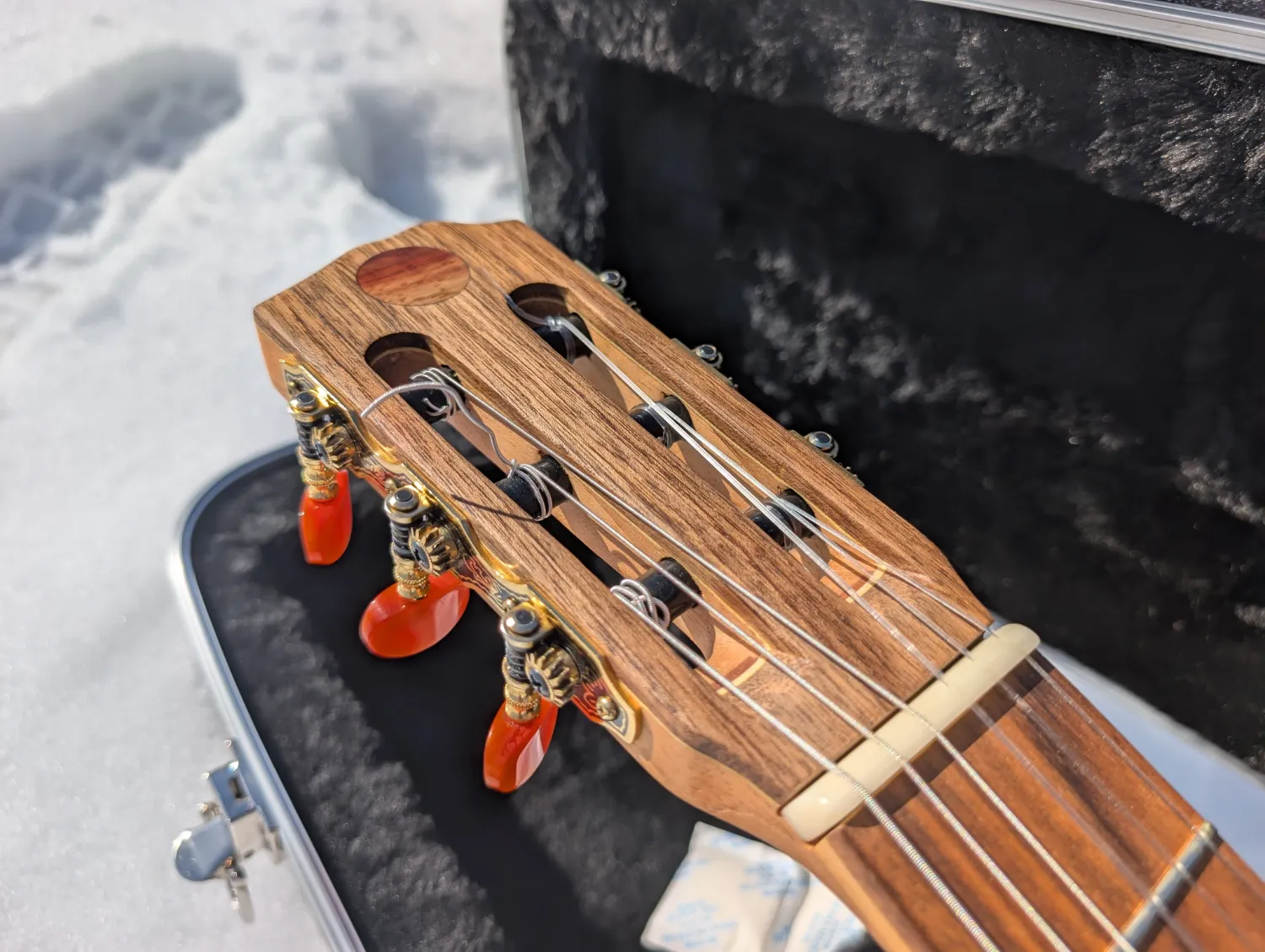 La Trentina classical guitar view 23